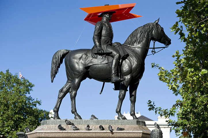 Hatwalk gallery: Hat designed by House of FloraDuke of Wellington near Wellington Arch