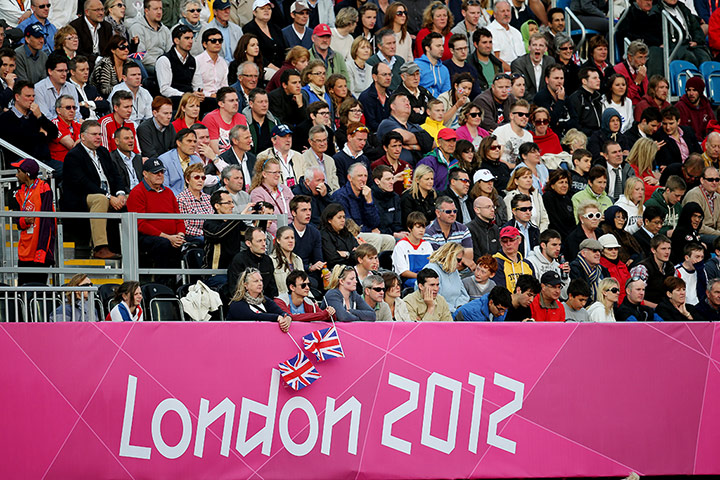 Hockey: A tense looking crowd watch proceedings
