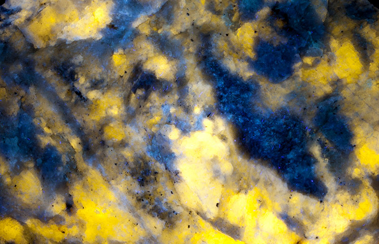 Edinburgh art festival: Melvin Moti, Fluorescing Minerals