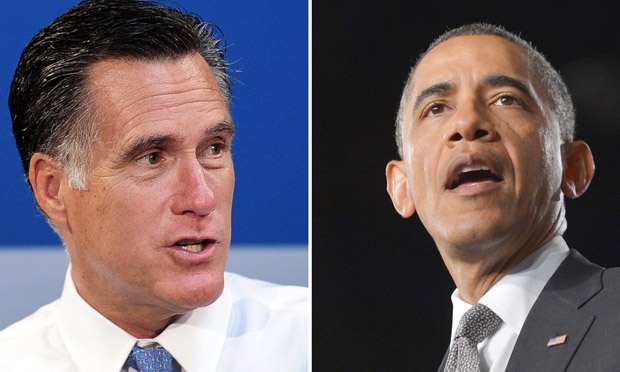 Latest polls show Romney and Obama locked in a tight race - US ...