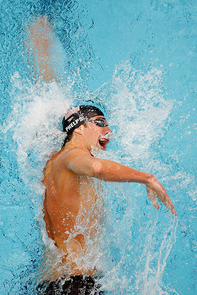 phelps gallery: Michael Phelps wins another gold in the Men's 200m Individual Medley Final