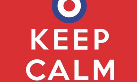 Team GB poster: keep calm and carry on
