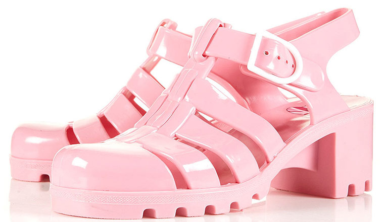 Summer style: Summer style: jelly sandals