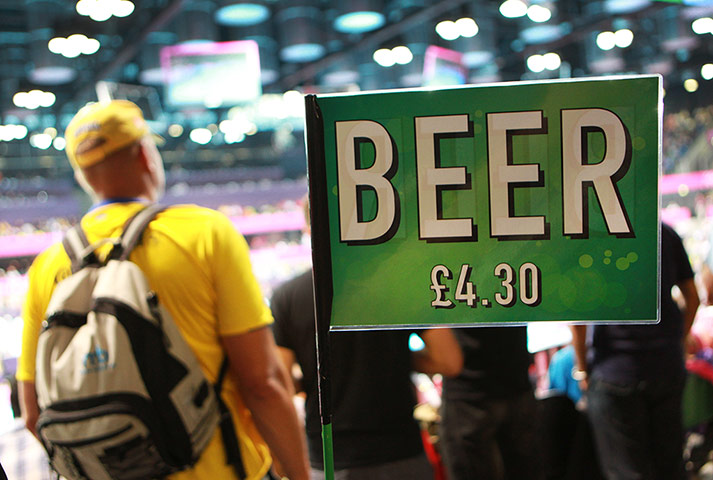 Serbia handball: Reasonably priced beer? 