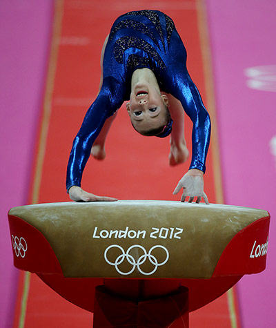 Gymnastics: W Team Final: Rebecca Tunney