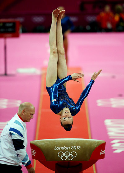 Gymnastics: W Team Final: Rebecca Tunney
