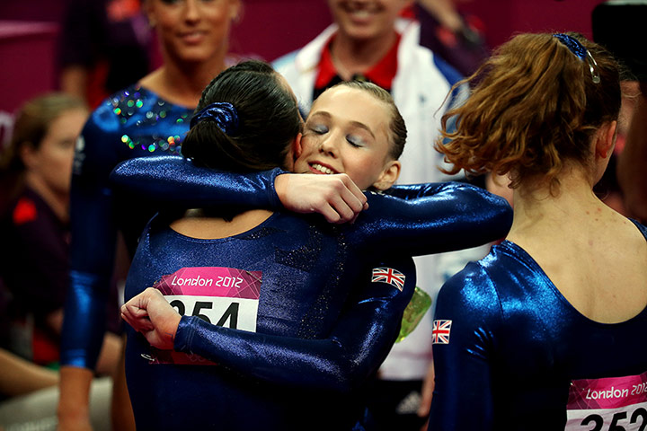 Gymnastics: W Team Final: Team GB results