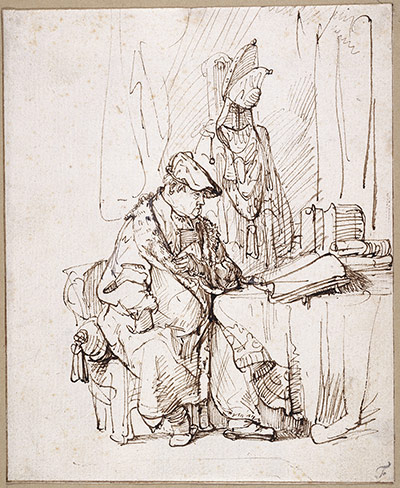 Old Masters: An Actor in His Dressing Room by Rembrandt