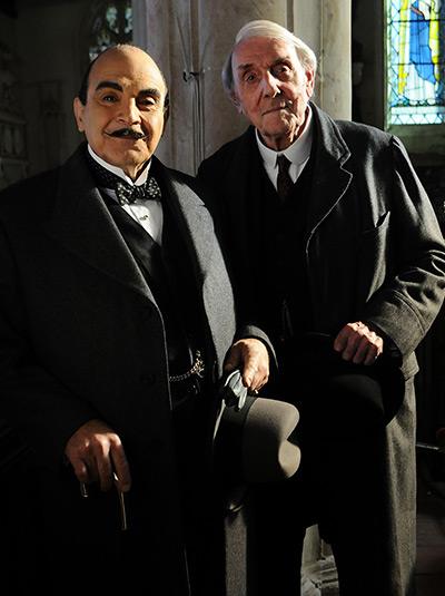 Eric Sykes: Eric Sykes as Fullerton in Agatha Christie : Poirot