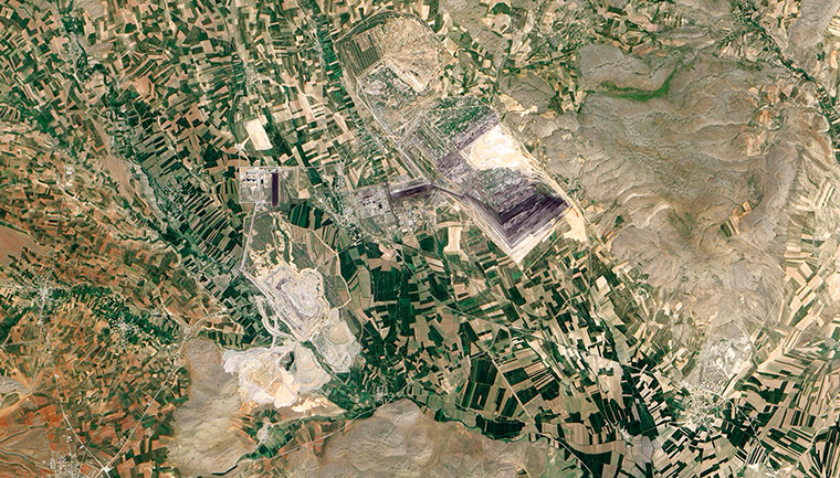 Satellite eye on earth: Mine Collapse in Turkey