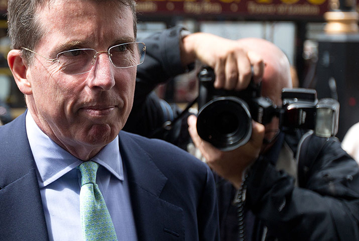 Picture desk live: Former Barclays Chief Executive Bob Diamond arrives at Parliament