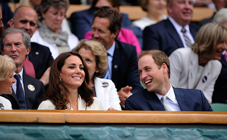 Wimbo Day 9: Prince William and Catherine at Wimbledon 2012