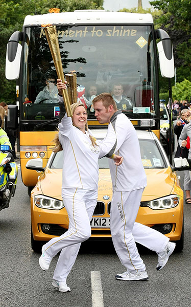 Torch day 47: Amanda and David