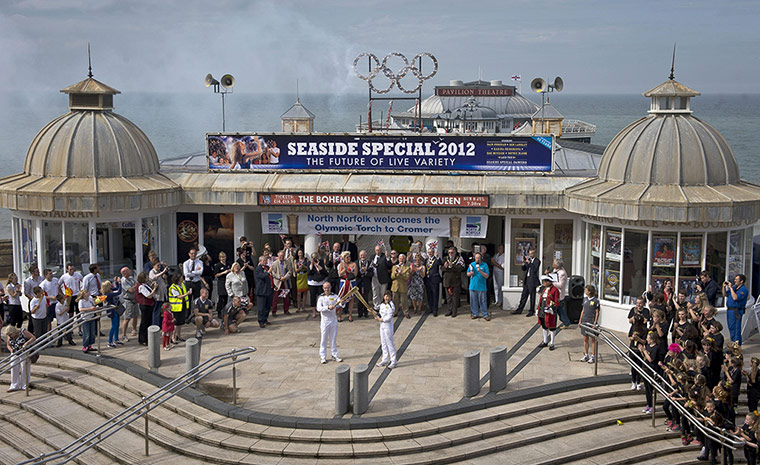 Torch day 47: Cromer Pier