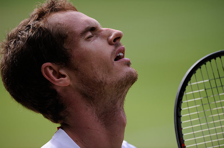 Day 9 Wimbledon: Andy Murray at Wimbledon 2012