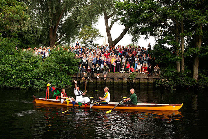 Picture Desk Live: Day 48 - Olympic Torch Relay
