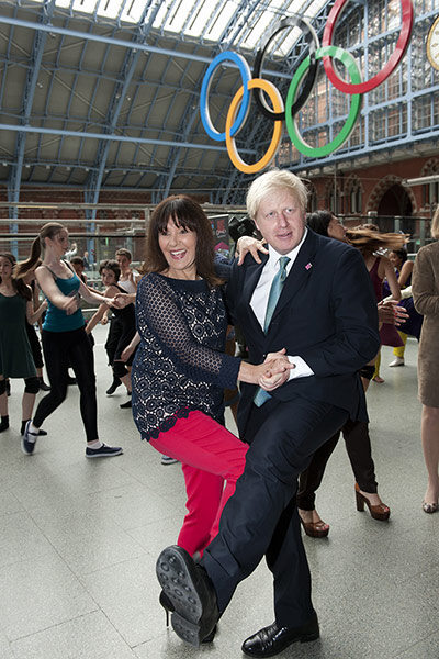 Picture Desk Live: Big Dance 2012 at St Pancras Station