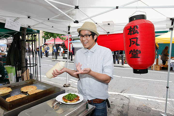 Chatsworth: Fumio Tanga, 35, DJ, party promoter and Japanese food stall holder