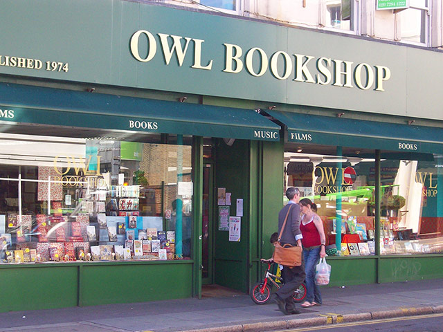 Bookshops: The Owl Bookshop in Kentish Town