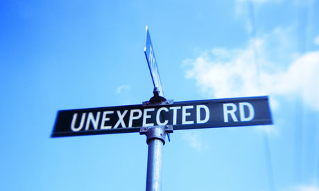 Unexpected street sign