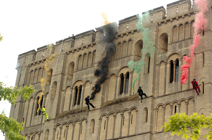 Torch relay 48: Norwich Castle