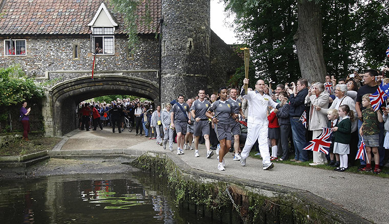 Torch relay 48: River Wensum