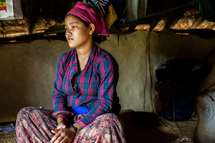 Nepalese children: Tulasa Khadka