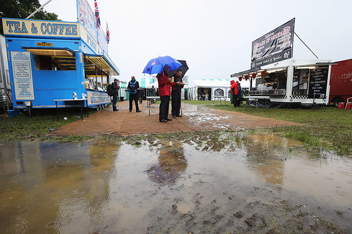 Rain: F1 Grand Prix of Great Britain - Practice