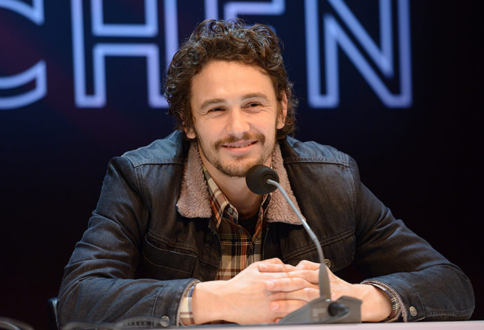 Week in film: James Franco at a press conference at the Munich Film Festival, Germany