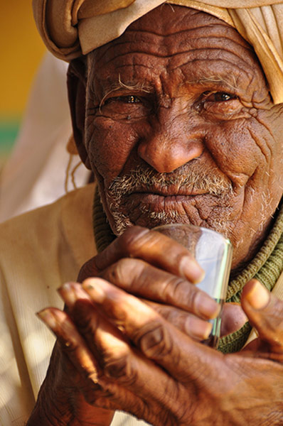 Cycle Africa: Cycle Africa old man