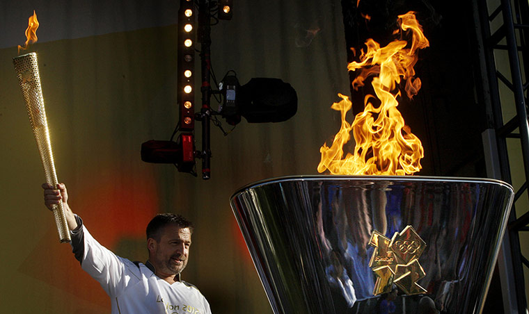 Torch relay 49: John Bowman