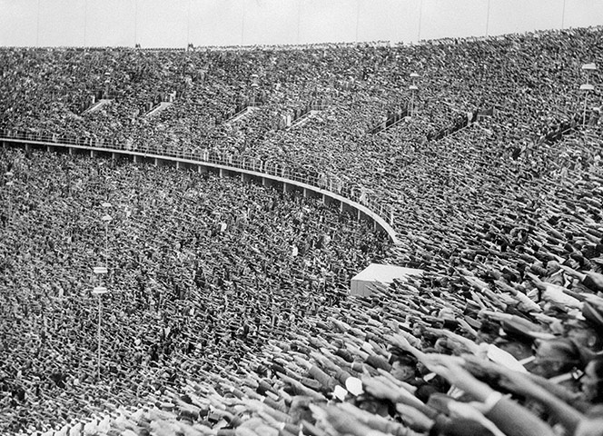 1936: View of Olympic Stadium and Spectators