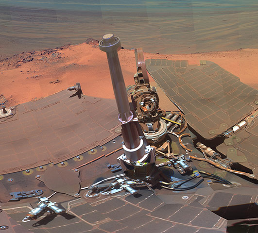 NASA Mars: The view provides rich geologic context for the detailed chemical work