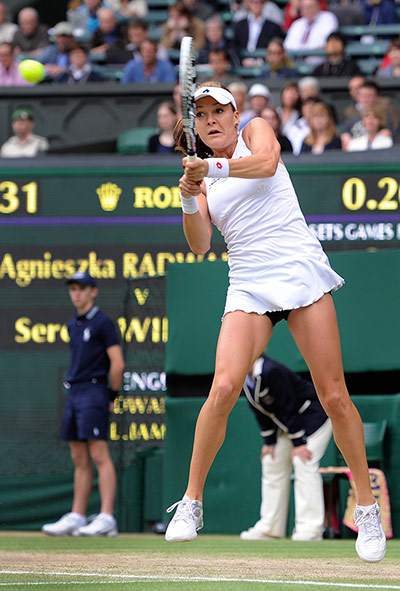 Wimbledon day 12: Agniezska Radwanska 