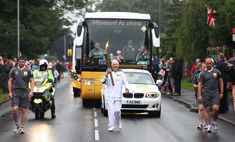 Olympic torch day 51 : Olympic torch day 51 