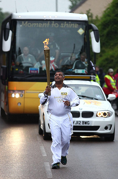 Olympic torch day 51