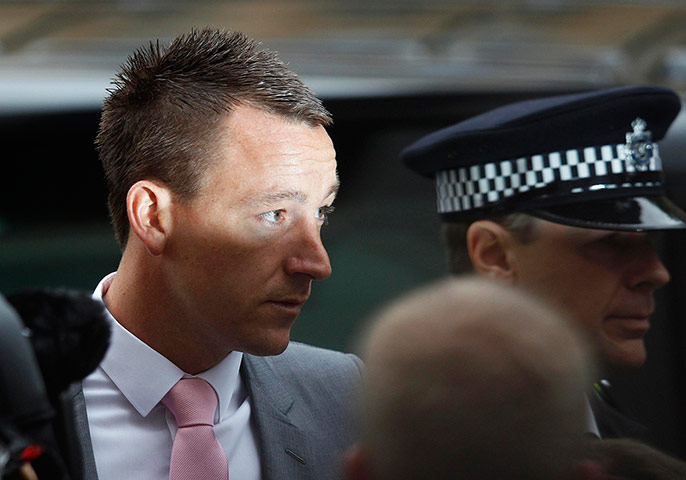 Picture Desk Live: John Terry arrives at Westminster magistrates court 