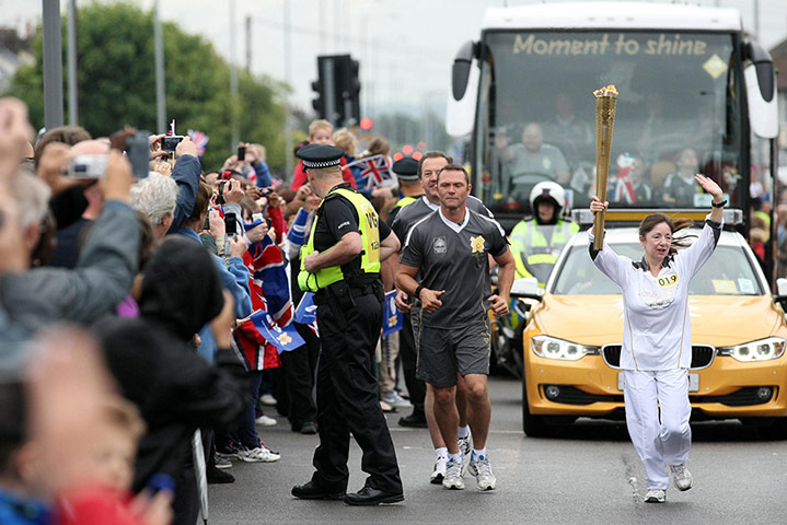 Olympic torch day 52: Olympic torch day 52