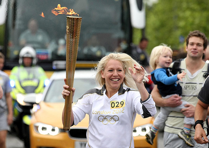 Olympic torch day 52: Olympic torch day 52