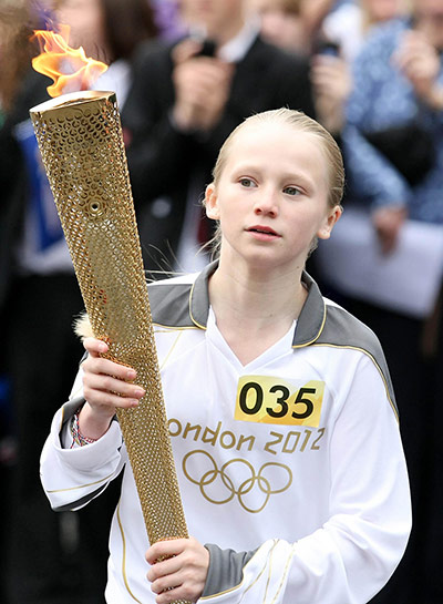 Olympic torch day 52: Olympic torch day 52