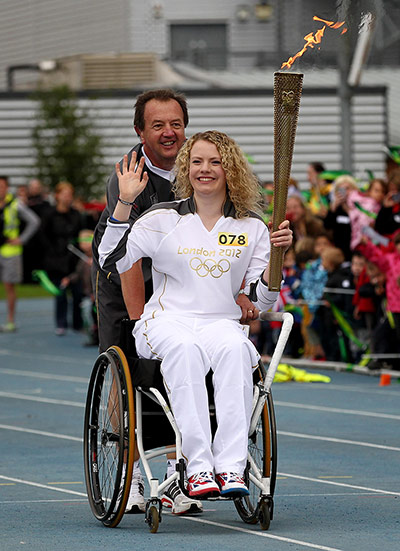Olympic torch day 52: Olympic torch day 52