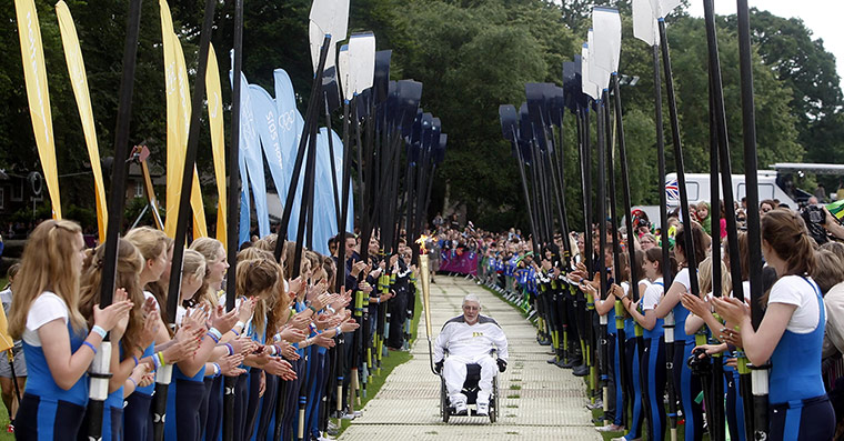 Olympic torch day 52: Olympic torch day 52