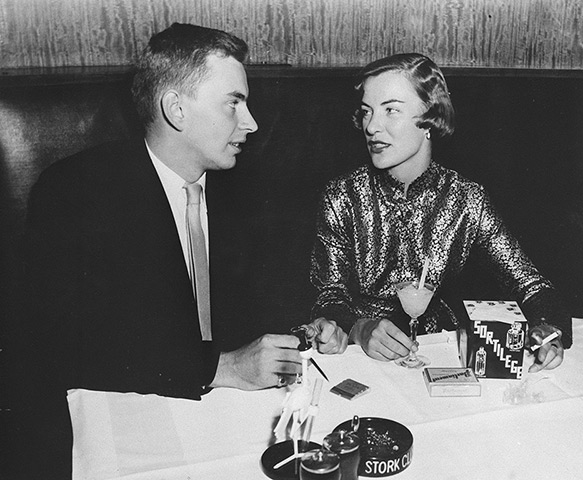 Gore Vidal obituary: 1950: New York socialite Gore Vidal and movie star Ella Raines
