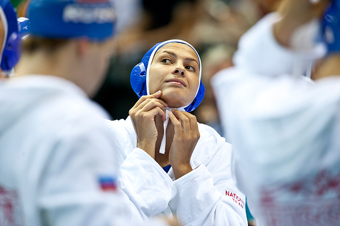 Water polo: The Russian Alexandra Antonova 