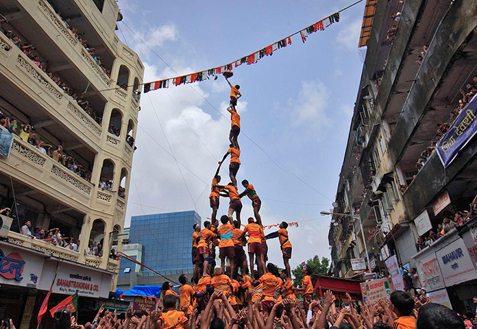  Janamashtmi festival : Janmashtami is the festival marking the birth of Hindu God Krishna.