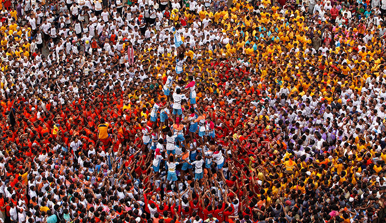  Janamashtmi festival : Janmashtami is the festival marking the birth of Hindu God Krishna.