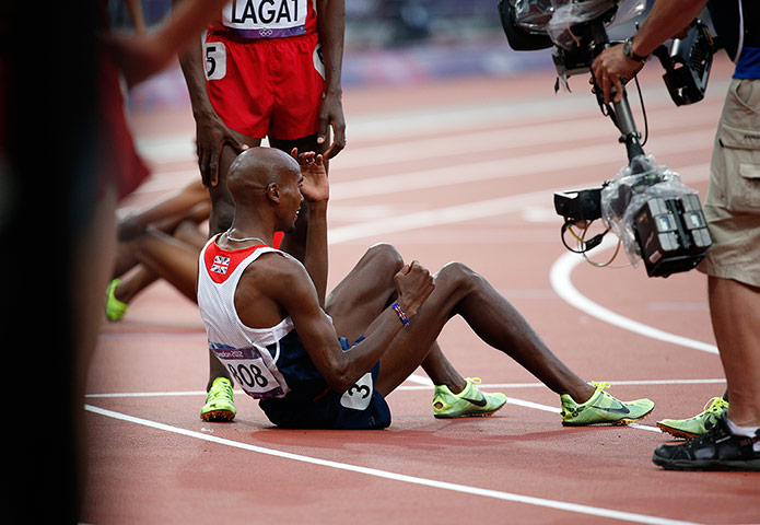athletics final night: Mo Farah