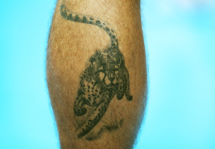 tattoos:  Croatian handball player Zlatko Horvat's tattoo