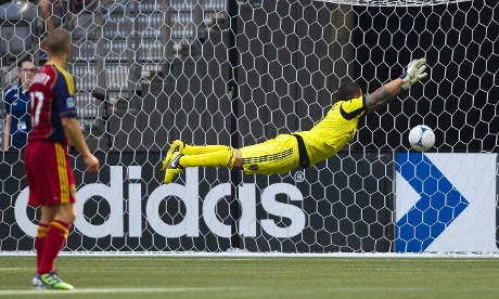 Dane Richards Vancouver Whitecaps Nick Rimando Real Salt Lake