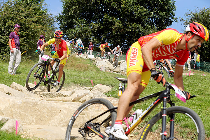 Olympic Mountain Biking: Men's cross country mountain biking final London 2012 